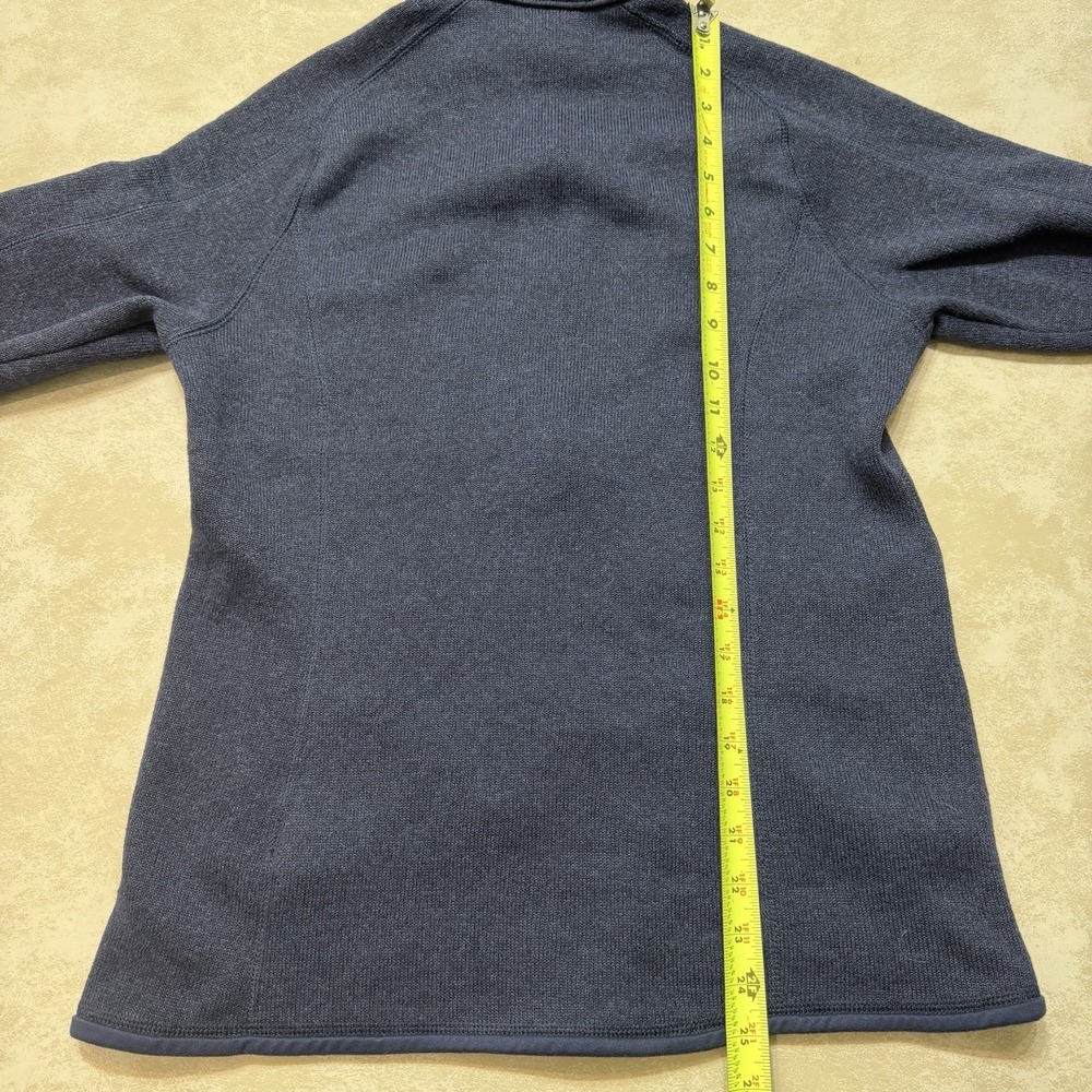 Patagonia Better Sweater Women Jacket Navy Full Zip Long Sleeve Size Large - Picture 8 of 10